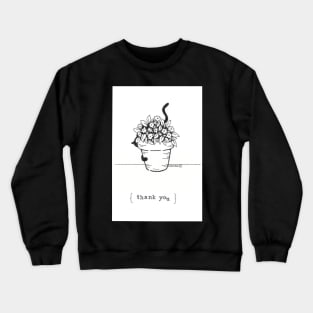 Hairballs - Thank You Crewneck Sweatshirt